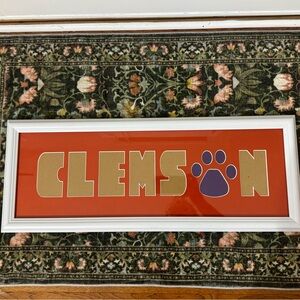 Clemson University Spirit Collage Picture Frame